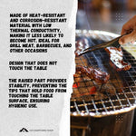Grill Meat & BBQ Clever Tongs for Outdoor Camping Picnic