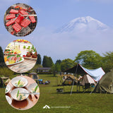 Grill Meat & BBQ Clever Tongs for Outdoor Camping Picnic