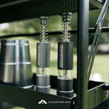 5050WORKSHOP Stainless Steel Camping Spice Mill Grinder