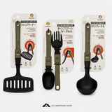 AWADA Folding Camp Utensils Lightweight Nylon Camping Cooking Tools