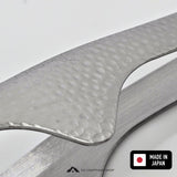Japanese Hammered Stainless Steel Clever Tongs 240mm Made in Japan