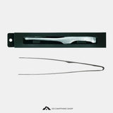 Japanese Hammered Stainless Steel Clever Tongs 240mm Made in Japan