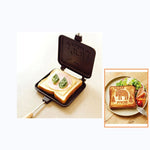 MOZ Sandwich Maker, Direct Fire, Top and Bottom Separated Type Mini Frying Pan