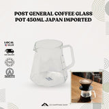 Post General Coffee Glass Pot 450ml