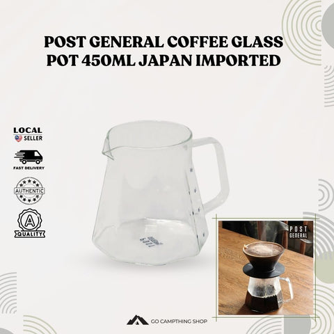 Post General Coffee Glass Pot 450ml