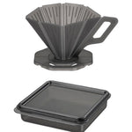 QAHWA Foldable Coffee Dripper with Convenient Carrying Case Made in Japan