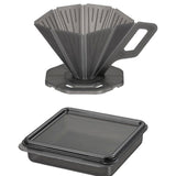 QAHWA Foldable Coffee Dripper with Convenient Carrying Case Made in Japan