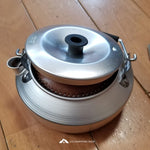 Trangia Kettle Series 25 Large 0.9L Aluminium Lightweight for Camping Outdoor Glamping Hiking