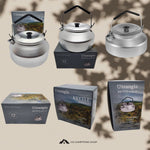 Trangia Kettle Series 25 Large 0.9L Aluminium Lightweight for Camping Outdoor Glamping Hiking