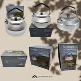 Trangia Kettle Series 25 Large 0.9L Aluminium Lightweight for Camping Outdoor Glamping Hiking