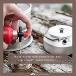 Trangia Kettle Series 25 Large 0.9L Aluminium Lightweight for Camping Outdoor Glamping Hiking