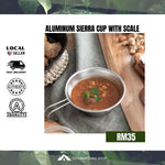 Outdoor Camping Aluminum Sierra Cup with Scale