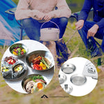 Camping Bowl Plate 4-unit Set