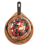 CAPTAIN STAG UG-3018 Glamping Camping Picnic Kitchen Utensil Skillet Bamboo Plate