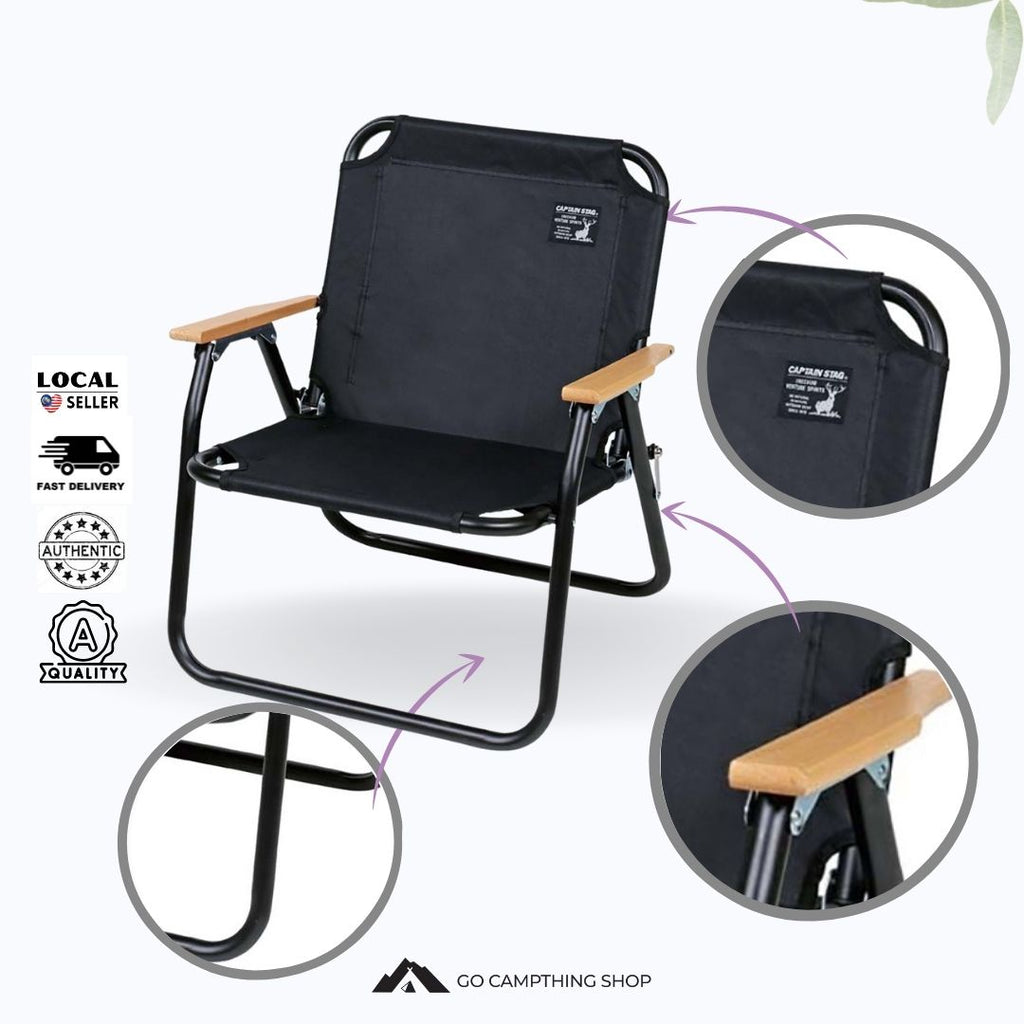 Camping chair bench top