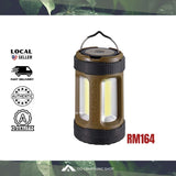 CAPTAIN STAG COB 4 Levels Switch Camping LED Lantern