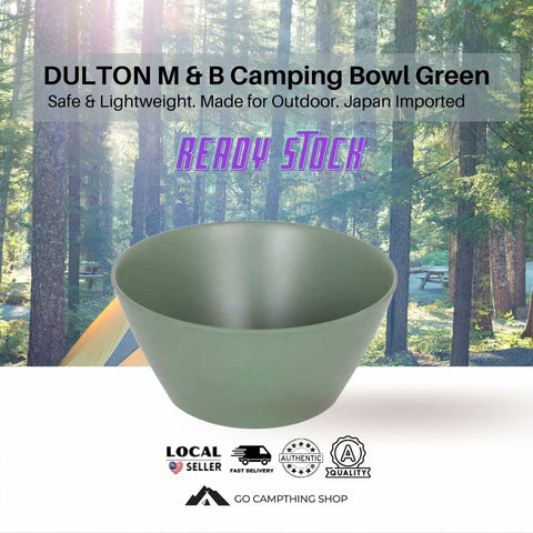 DULTON M & B Camping Bowl Green Japan