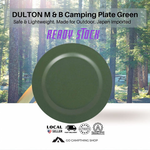 DULTON M&B Camping Plate, Green