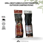 Grill Meat & BBQ Clever Tongs for Outdoor Camping Picnic
