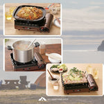 Iwatani Cassette Fu Wind Maru 2 Portable Stove with Storage Case Japan Imported