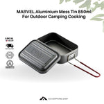 MARVEL Aluminium Mess Tin 850ml For Outdoor Camping Cooking
