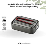 MARVEL Aluminium Mess Tin 850ml For Outdoor Camping Cooking