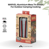 MARVEL Aluminium Mess Tin 850ml For Outdoor Camping Cooking