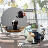 Miyazaki Seisakusho MCO-5 Coffee Drip Pot Mat Bran Silver [Japan Imported]