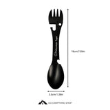 Camping Stainless Steel Utensil - 5 in 1 Camping Cutlery