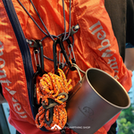 Mountain Tapir 6cmx3cm Aluminum Alloy Carabiner, Locking Carabiner, Key Holder Multi-Functional Household Hook