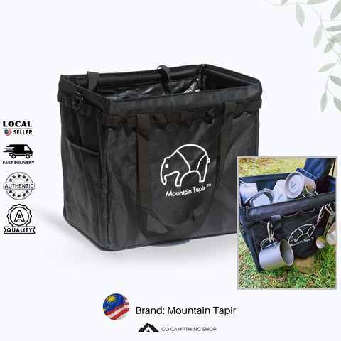 Mountain Tapir Multi-Purpose Foldable Outdoor Camping Storage Tote Bag