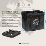 Mountain Tapir Multi-Purpose Foldable Outdoor Camping Storage Tote Bag
