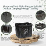 Mountain Tapir Multi-Purpose Foldable Outdoor Camping Storage Tote Bag