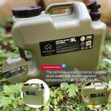 Mountain Tapir Water Tank Outdoor Camping Portable Water Container 18L Food Grade Antibacterial