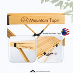 Mountain Tapir Camping Wooden Foldable Table (90*60*44cm)