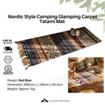 Nordic Style Camping Glamping Carpet Tatami Mat