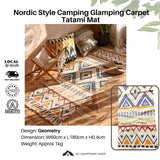Nordic Style Camping Glamping Carpet Tatami Mat