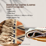Nordic Style Camping Glamping Carpet Tatami Mat
