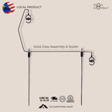 Outdoor Detachable Solid Steel Lamp Stand