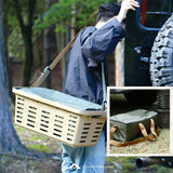 POST GENERAL Long Cooler Bag 982040031 (Black) for camping and outdoor