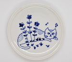 Plate Made in Japan Mino Ware Japanese Plates << HANAUTA >> - Go Campthing