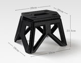 Foldable Portable Stool Military Style Chair Outdoor Camping