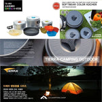 Tierra Outdoor Camping Cooking Pot Pan for 5-6 Person Korea Imported