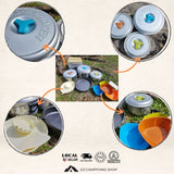 Tierra Outdoor Camping Cooking Pot Pan for 5-6 Person Korea Imported