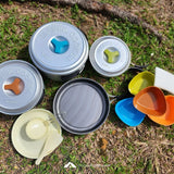 Tierra Outdoor Camping Cooking Pot Pan for 5-6 Person Korea Imported