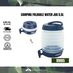 Camping Foldable Water Jug 5.5L (Navy color)