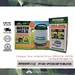 Camping Foldable Water Jug 5.5L (Green color)