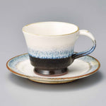 Mino Ware Coffee Cup Saucer 110cc