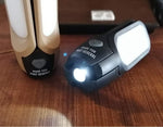 POST GENERAL 982070019 Tri-Panel Solar Charged LED Light (Black Color)