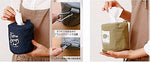 Outdoor Roll Paper Bag Denim Wind,Navy